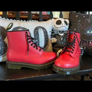 Bright Red Dr.Martens 🔥❤️